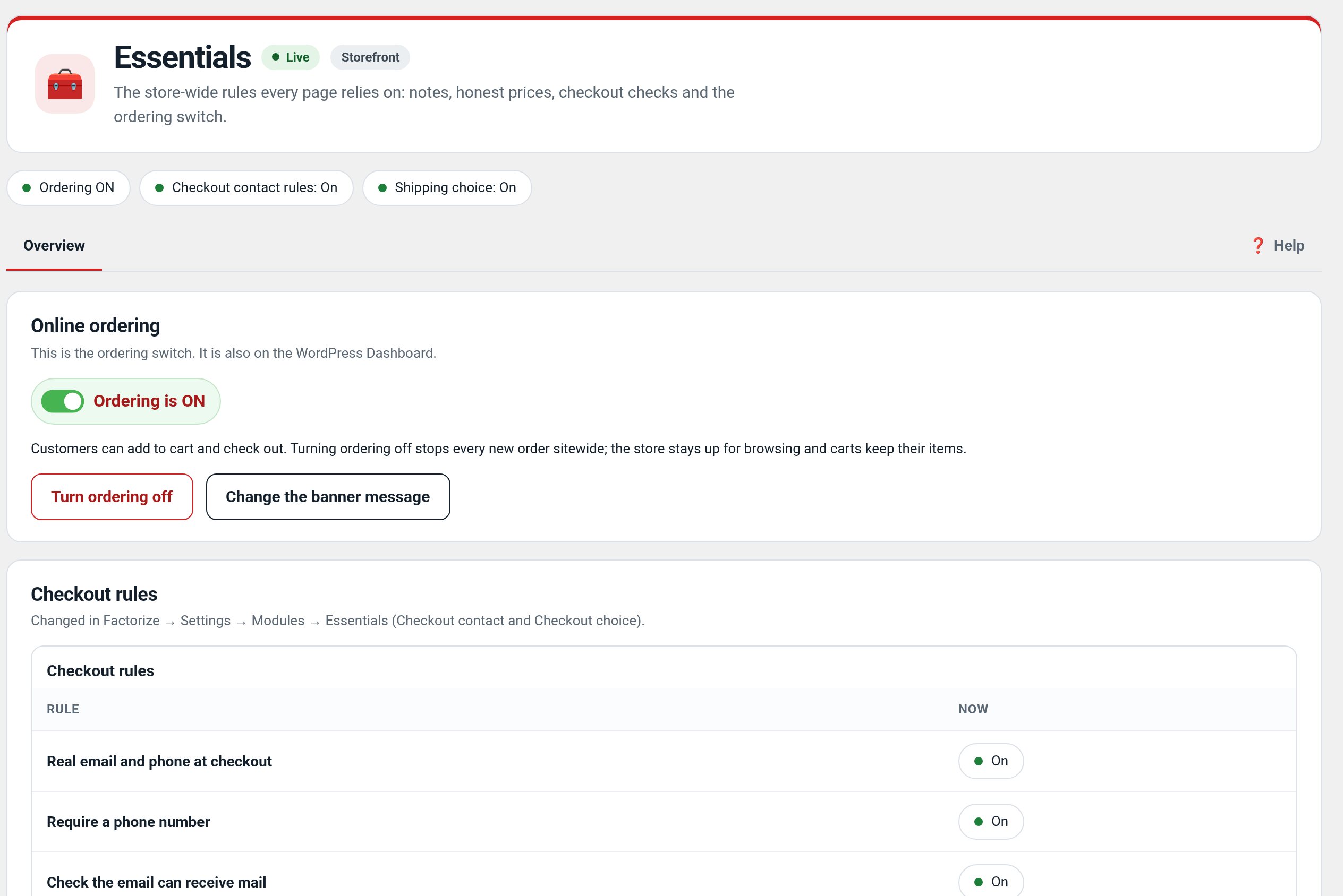 Essentials: Settings in wp-admin