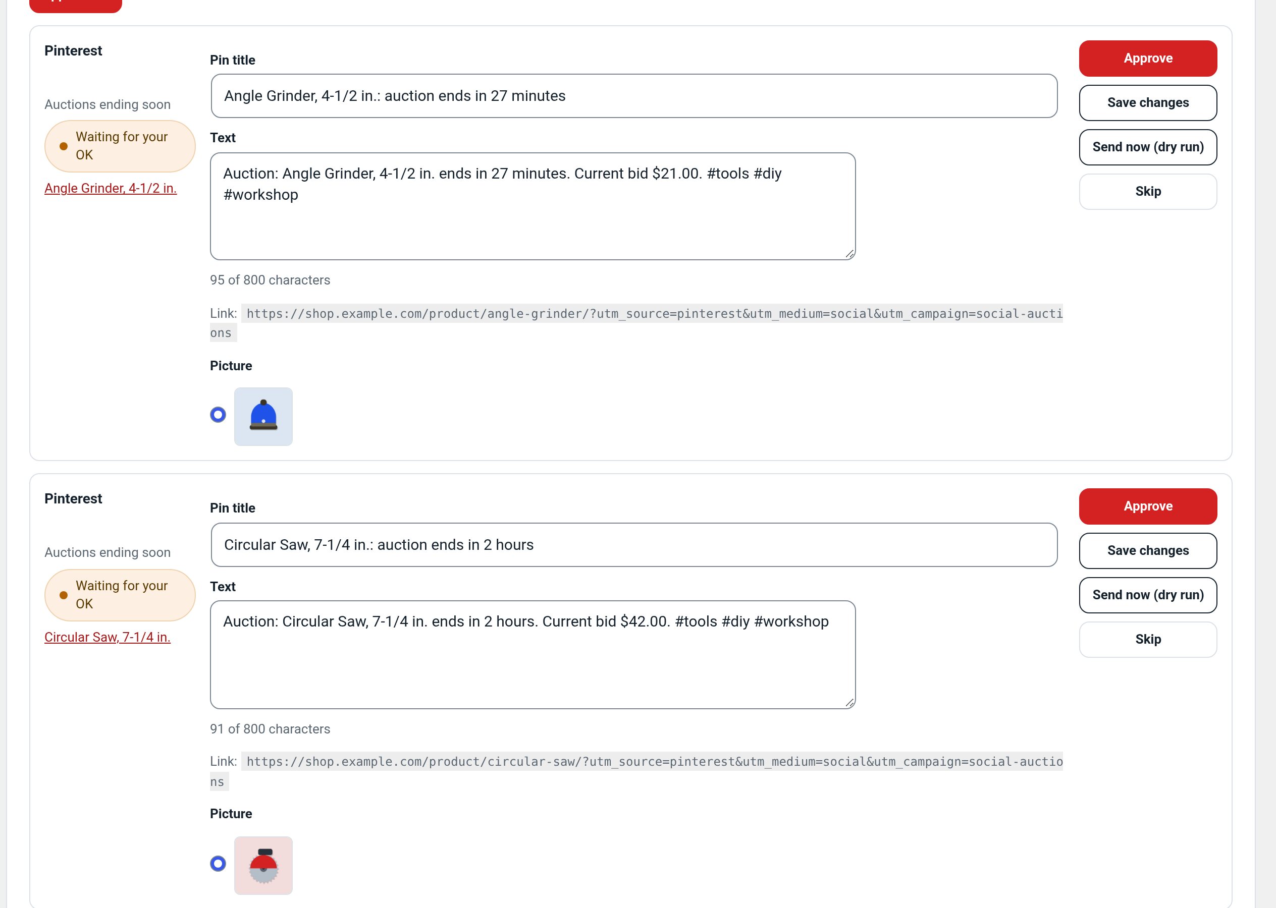 Social on the storefront
