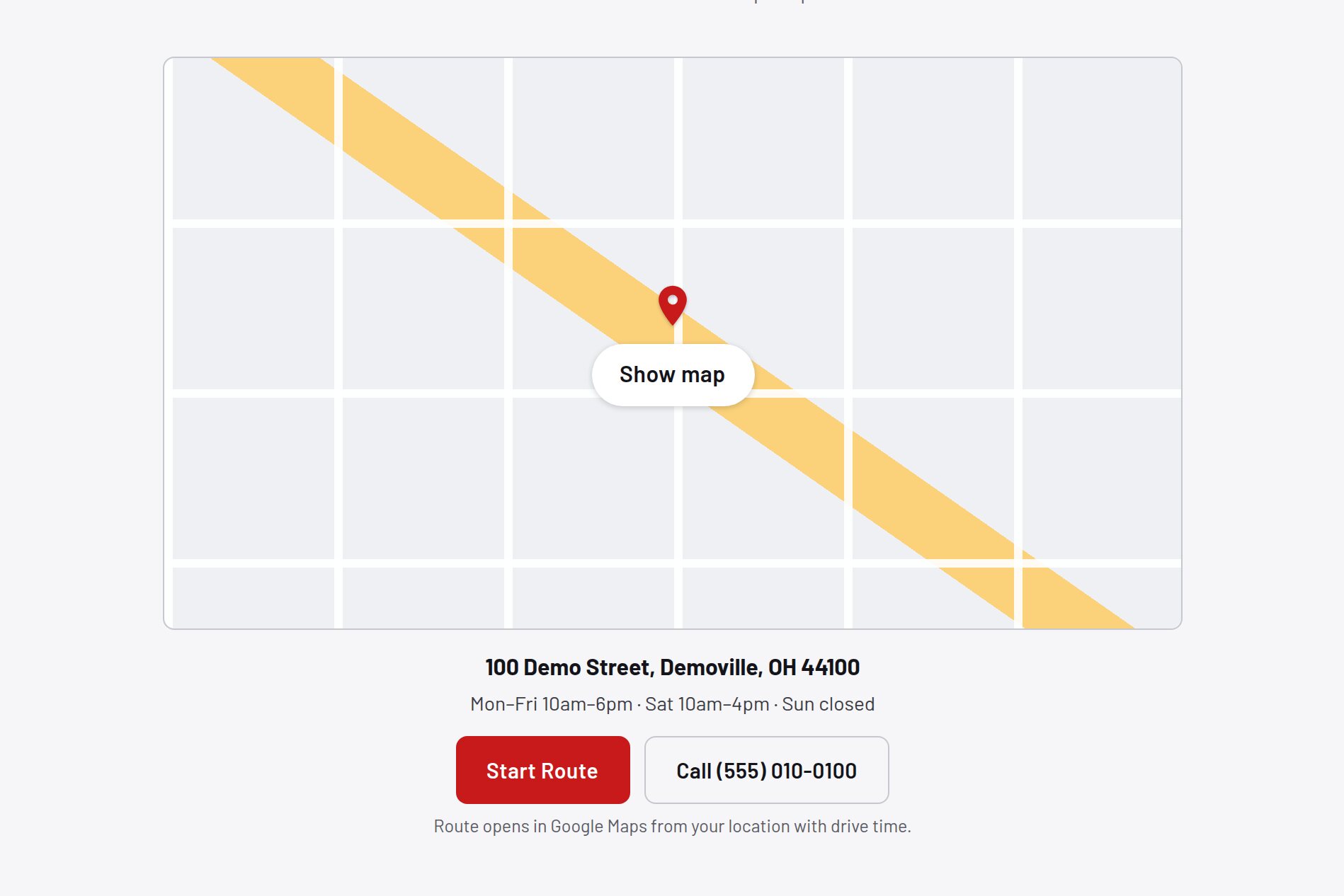 Storefront — Factorize → Storefront